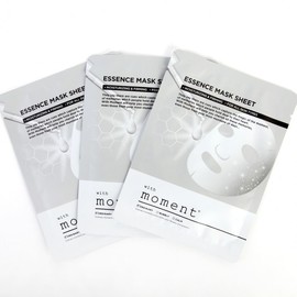 With Moment Essence Collagen Mask Pack Sheets 25ml x 100 Sheets