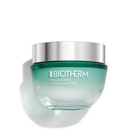 Biotherm Aquasource Hyalu Plump Gel, mit Life Plankton und wertvoller Hyaluronsäure, erfrischende Tagespflege für strahlende Haut, Feuchtigkeitsgel für Damen, geeignet für Mischhaut