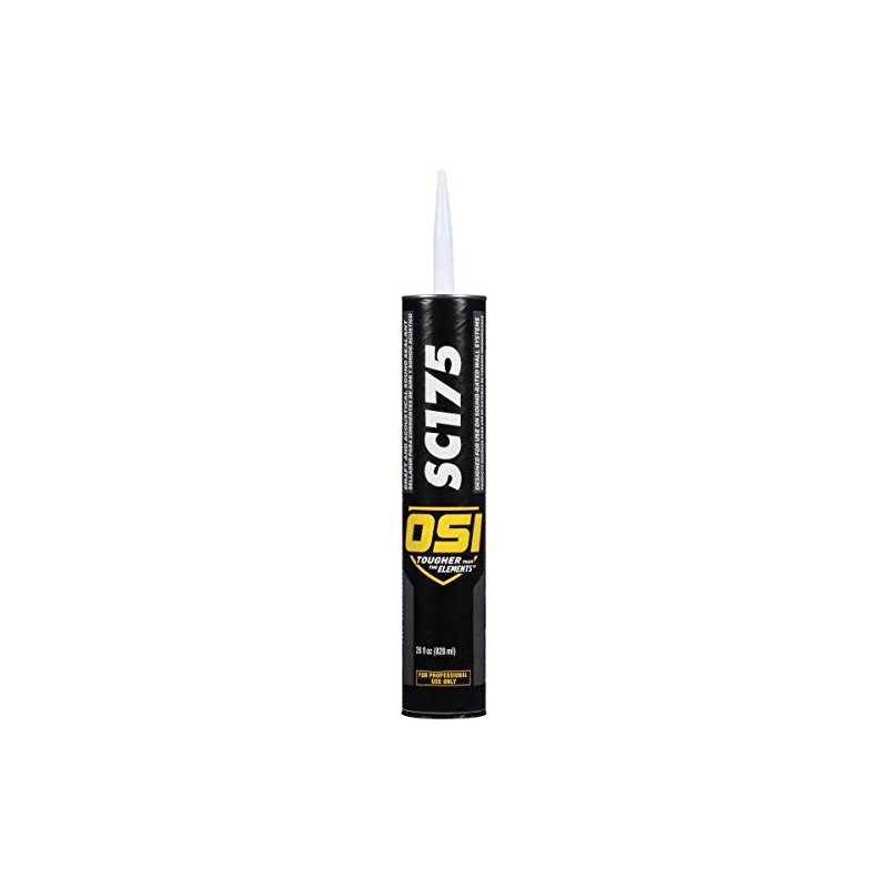 OSI SC175 Draft & Acoustical Sound Sealant, 28 fl oz,