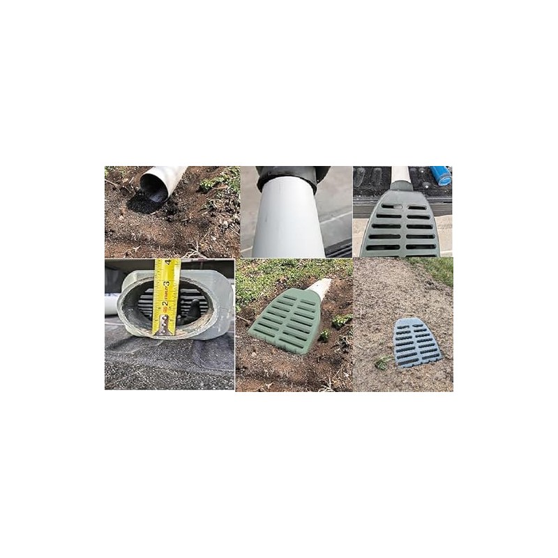 Lawn Grate Yard Drain Used for Sump Pump and Downspout