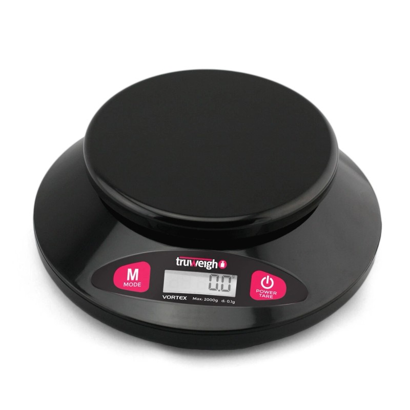 Truweigh Digital Kitchen Food Scale for Cooking - Grams &