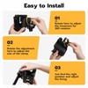 2pc Stroller Cup Holder with Phone Holder, Removable 2-in-1 Drink