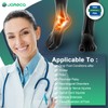 JOMECA Drop Foot Brace with Arch Support, Medical Grade Adjustable
