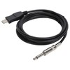 Guitar USB Cable 3 Meters Compatible with The Computer Connection