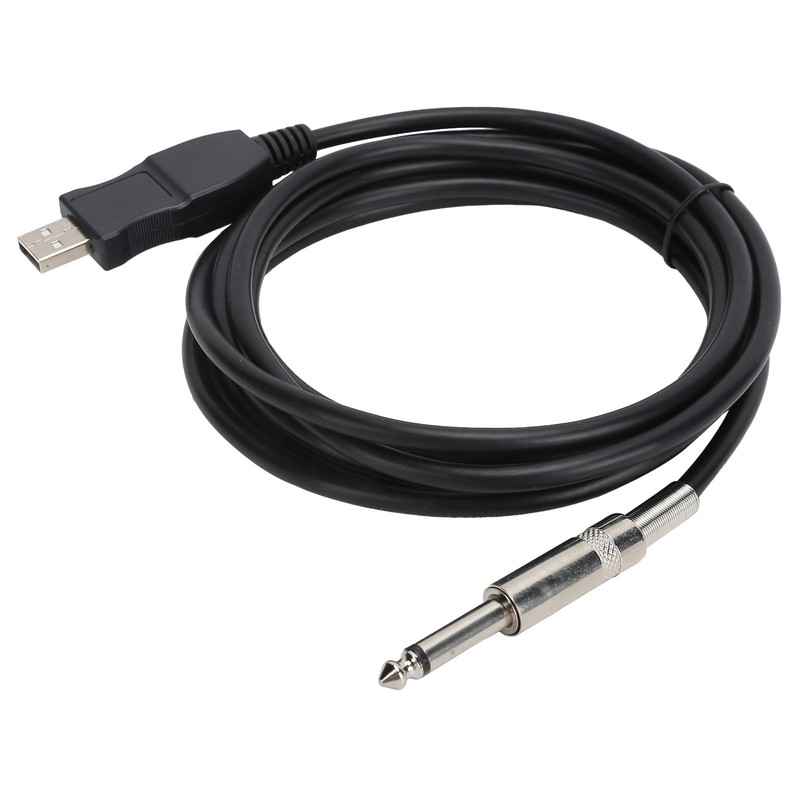 Guitar USB Cable 3 Meters Compatible with The Computer Connection