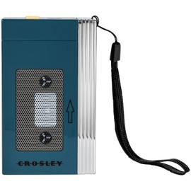 Crosley CR3047A-TL Mini Cassette Player Portable Bluetooth Speaker with Microphone, Teal
