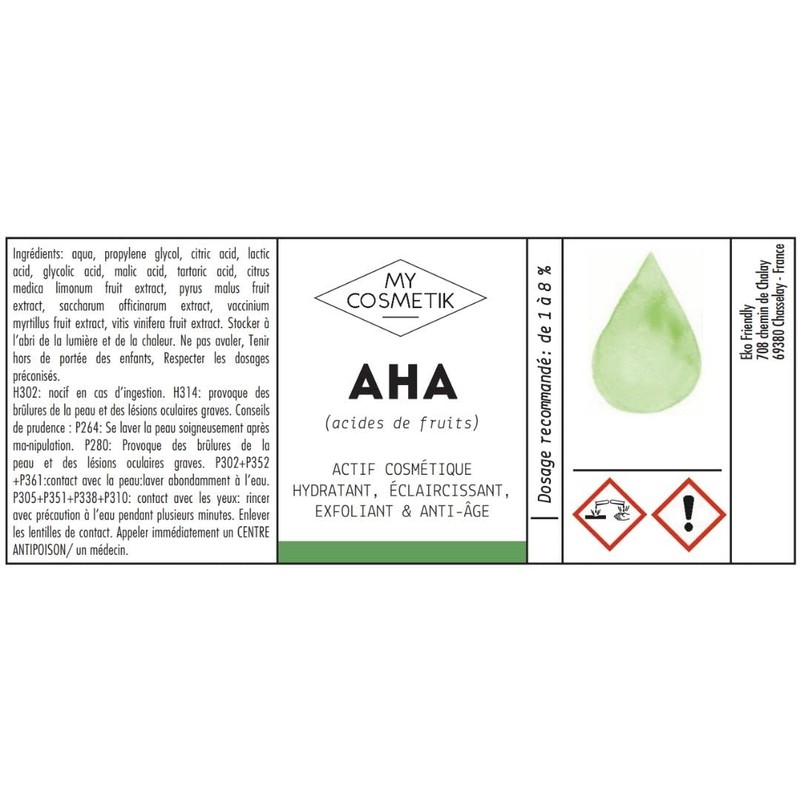 AHA Fruit Acid - MyCosmetik 30 ml