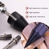 Wood Splitter Drill Set 42 mm, Split Wood Cone Drill