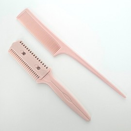 Hair Styling Tail Comb & Cutting Comb Set 2-Piece Set 6ea