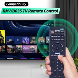 RM-YD035 Remote Control for Sony TV KDL-32BX300 KDL-46EX401 KDL-32FA600 KDL-60EX500 KDL-55EX500 KDL-55EX501 KDL-46EX500 KDL-46EX501 KDL-40EX400 KDL-32EX400 KDL-46EX400 KDL-40EX401 KDL-32EX301