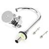 G1/2in Thread Copper Floor Mounted Foot Pedal Basin Faucet Sink