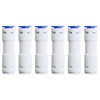 Hunken 6 Pcs 1/4" (6.4 MM) Push-to-Connect One-Way Check Valve,
