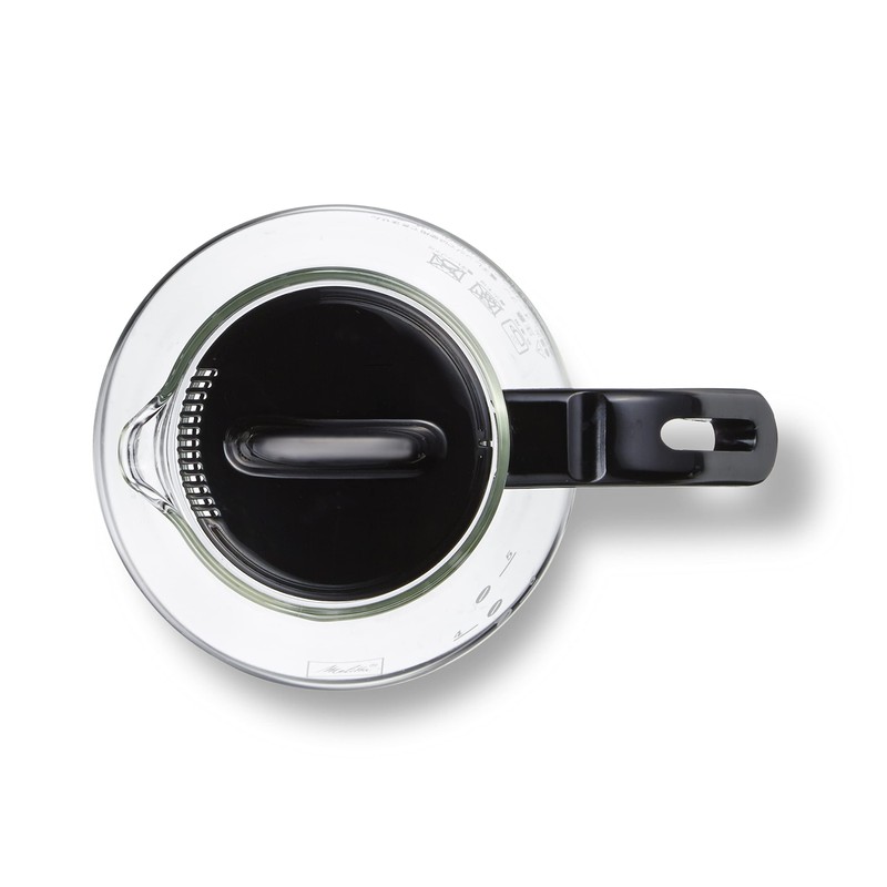 メリタ Melitta コーヒー ティー サーバー ガラス製 茶こし付き 800ml 6杯用 グラスポット