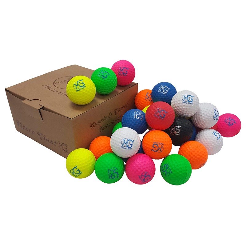 Macro Giant 1.7 Inch Foam Golf Ball, Set of 32,