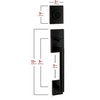 Berlin Modisch HandleSet Front Door Entry Handle and Deadbolt Lock