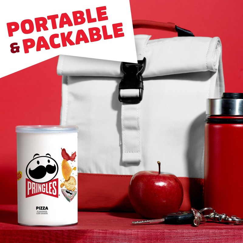 Pringles Potato Crisps Chips, Lunch Snacks, On-The-Go Snacks, Grab n'