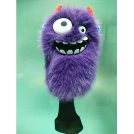 Golf Headcover, Character Driver Cover, For DR, 460cc, Club Cover, Wood Cover, Plush Type, Removable, Smooth, Healing, Single Item, Animal, Cute, Gift, Monster Monster