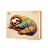 Funnli Wooden Puzzles for Adults and Children, Unique Animal-Shaped Wooden