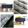 ESYUEL Grand Piano Cover Dust Protective Cover with Quilted Diamond