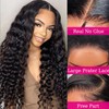Wear And Go Glueless Wigs Human Hair Pre Cut 13x4