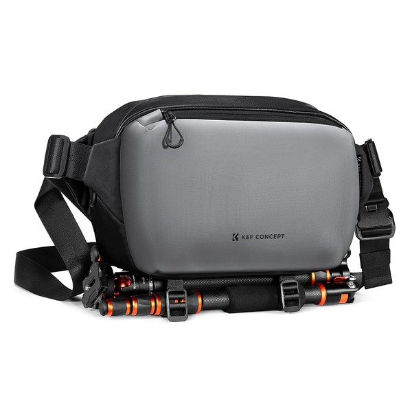 K&F Concept Camera Sling Bag, 10L Camera Bag for DSLR and Lenses, Single Shoulder Camera Case Crossbody Bag with Tripod Holder for SLR Canon Sony Nikon Drone