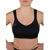 Champion Women's Sa S4490 Active Multi Sport Support Bra, Black, UK 36E