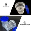 Mipcase Specimen Cups With Lids - 25pcs 120ml Urine Cups