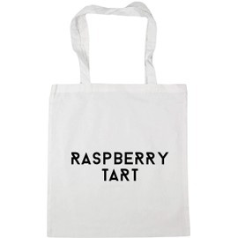 Hippowarehouse Raspberry Tart Tote Shopping Gym Beach Bag 42cm x38cm, 10 litres