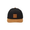Billabong Men's Stacked Snapback Cap, Black/Tan