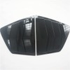 New 2pcs Racing Side Rear Quarter Window Louvers for Honda