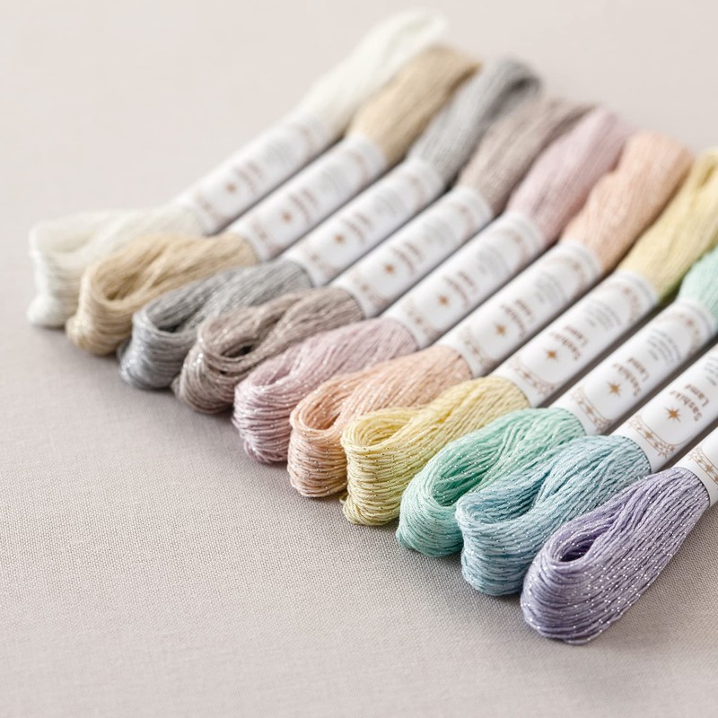 Olympus Thread Sashiko Lame Sashiko Thread Approx. 144.4 ft (40