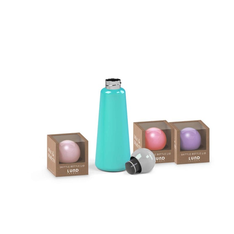 Land London 7118 Sports Bottle with Lid, Light Blue, 63