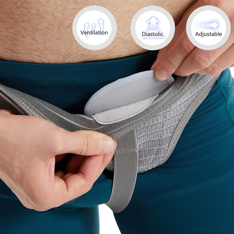 HEERTEEAJ Hernia Belt I For Right and Left Side I