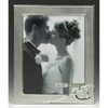 Shudehill Giftware Black and Silver Wedding Heart 8x10 Frame