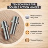 Hinge Outlet Replacement Tension Pins Double Action Spring Hinges -