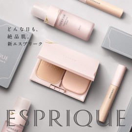 ESPRIQUE Synchrofit Pact EX Limited Kit Foundation OC-410 Ochre Set, 0.3 oz (9 g) + 0.6 g+ Case Included, Fragrance-free, 1 Piece