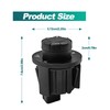 NOTISH 4WD Switch Knob, 4x4 Differential Lock Switch, E-Locker Override