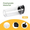 3 Pcs Ninja Blender Cups Replacement 16oz Cups with Seal