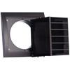 EUROPLAST Ø 100mm / 4'' Cowled Duct Cover with Gravity