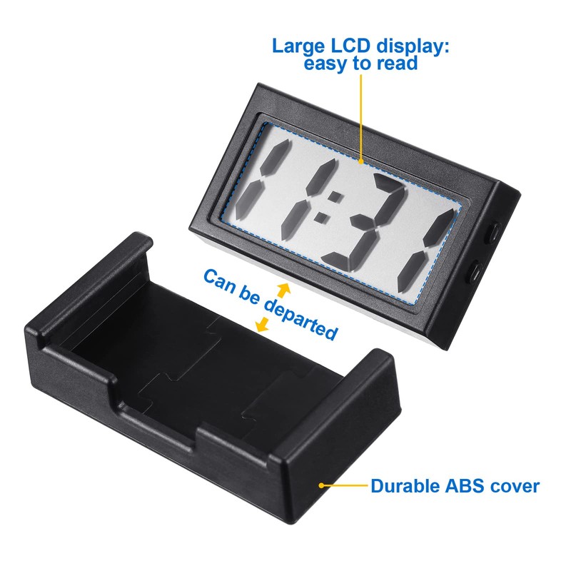 Frienda 24 Pieces Mini Digital Clock Small Digital Clock Stick