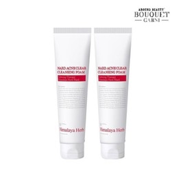 Bouquet Garni 부케가르니 히말라야 허브 나드 여드름 완화 클렌징폼 150ml x2개 Bouquet Garni Himalayan Herb Acne Relief Cleansing Foam 150ml x2