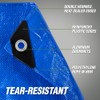 Rugged Rhino All Weather 100% Waterproof Heavy Duty Tarp, 2