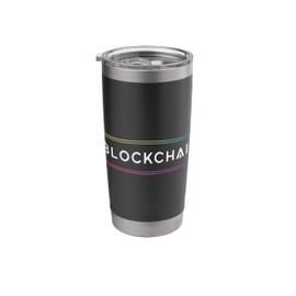 Blockchain Technology Cryptocurrency Day Trader Crypto Stainless Steel Insulated Tumbler
