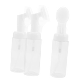 Baluue 60ml Foaming Hand Soap Dispenser Pump Plastic Pump Bottles for Shampoo Shower Gel Portable Travel Bottles 3 Pack