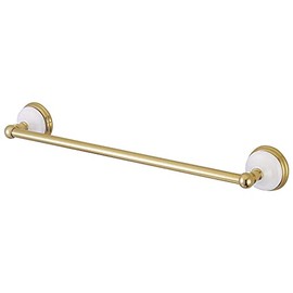 Kingston Brass BA1112PB Victorian 18-Inch Towel-Bar, Polished Brass