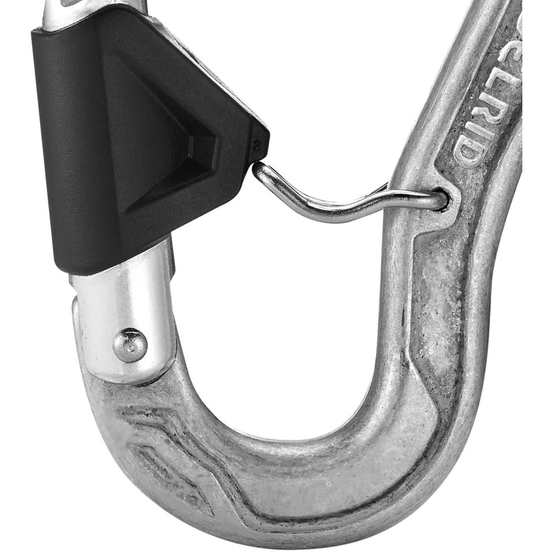 EDELRID HMS Bulletproof Belay FG Eco Carabiner, Silver