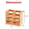 HIC Kitchen Dish Rack Caddy for Folding Dish Drying Rack