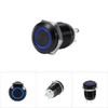 EVGATSAUTO LED Push Button,Car 12mm LED Light Momentary Push Button