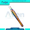 Rainbow Titanium Color Adson Forceps 4.75in (12cm) German Stainless Steel