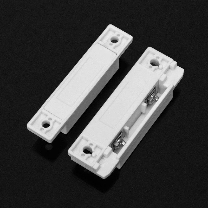 QWORK MC-31 Wired Surface-Mounted NC Magnetic Door Window Contact Sensor